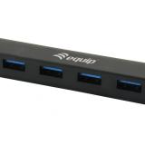 Equip - 128954 hub de interfaz USB 3.2 Gen 1 (3.1 Gen 1) Type-C 5000 Mbit/s Negro