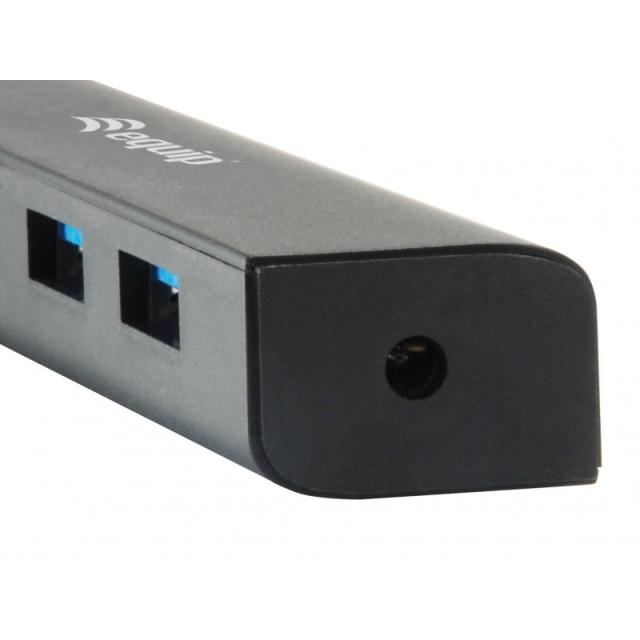 Equip - 128954 hub de interfaz USB 3.2 Gen 1 (3.1 Gen 1) Type-C 5000 Mbit/s Negro