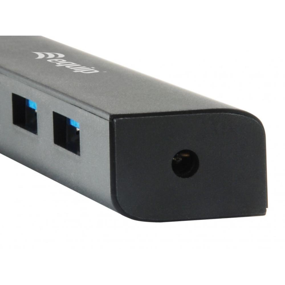 Equip - 128954 hub de interfaz USB 3.2 Gen 1 (3.1 Gen 1) Type-C 5000 Mbit/s Negro