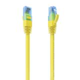 AISENS - Cable De Red Latiguillo RJ45 Cat.6 UTP AWG26 CCA, Amarillo, 4.0 m