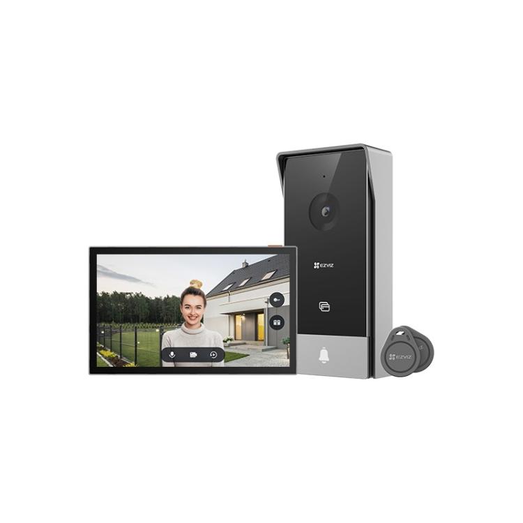EZVIZ - HP5 sistema de intercomunicación de video 17,8 cm (7") Negro, Plata