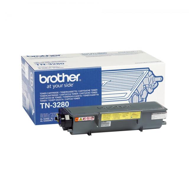 Brother - TN-3280 cartucho de tóner 1 pieza(s) Original Negro