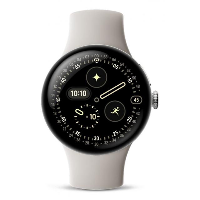 Google - Pixel Watch 4 AMOLED 41 mm Digital Pantalla táctil Plata Wifi GPS (satélite) - GA10830-EU