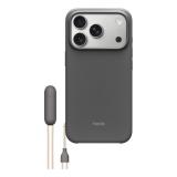 Apple - MGY74LL/A funda para teléfono móvil 16 cm (6.3") Granito, Gris