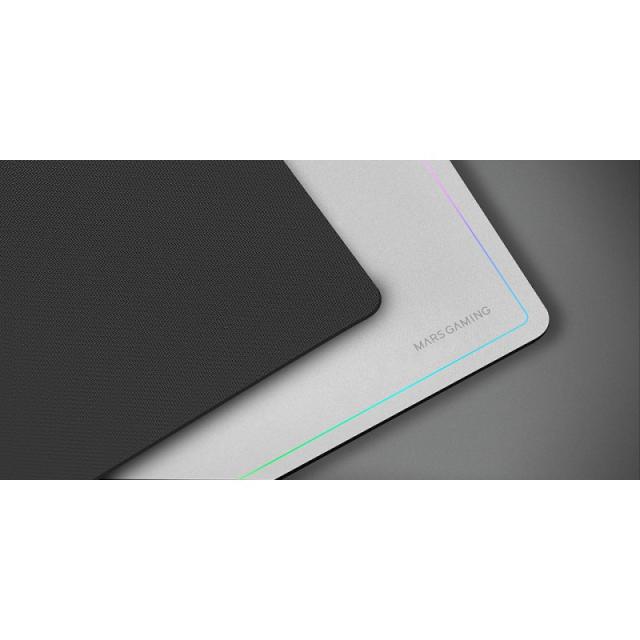 Mars Gaming - MCP124, Combo Gaming 3en1, Teclado Ergonómico H-Mech LED RGB, Ratón RGB 3200DPI Switches HUANO, Alfombrilla Nanote