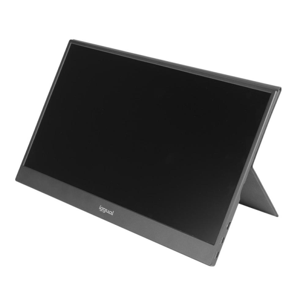 iggual - Monitor portátil 15,6" IPS FHD USB-C funda