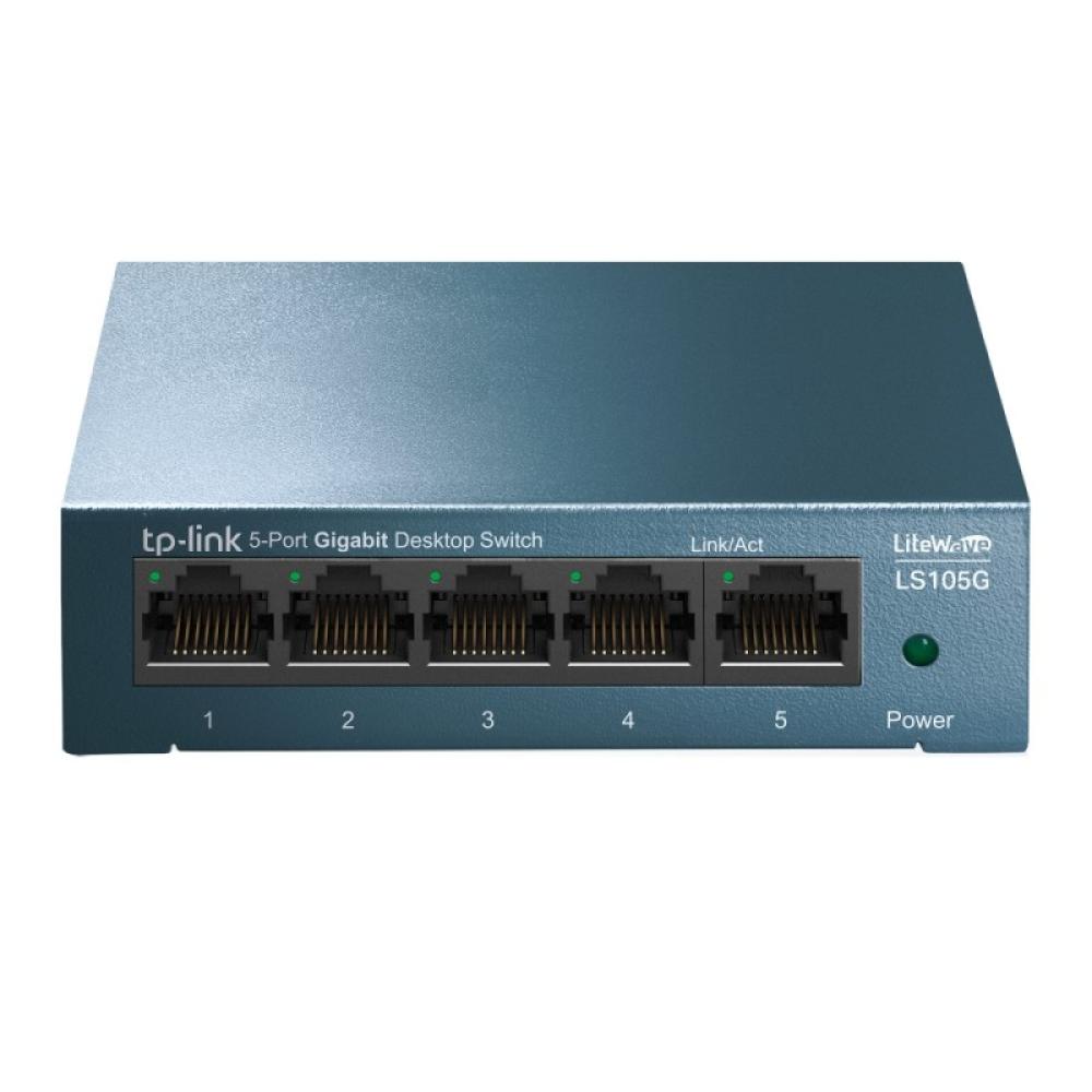 TP-Link - LS105G No administrado Gigabit Ethernet (10/100/1000) Azul