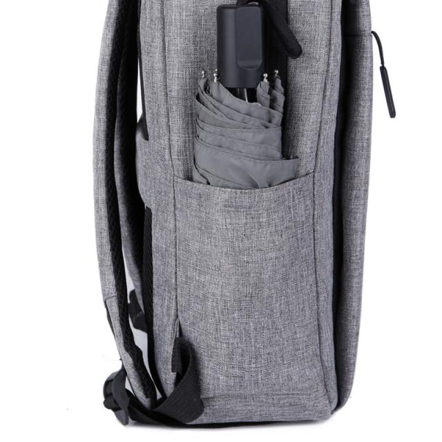 Nilox - Mochila Professional Para Portátil De Hasta 15.6" - Gris