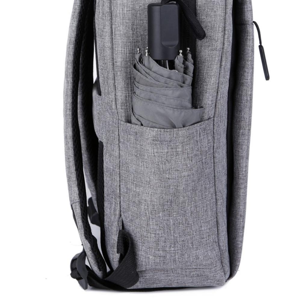 Nilox - Mochila Professional Para Portátil De Hasta 15.6" - Gris