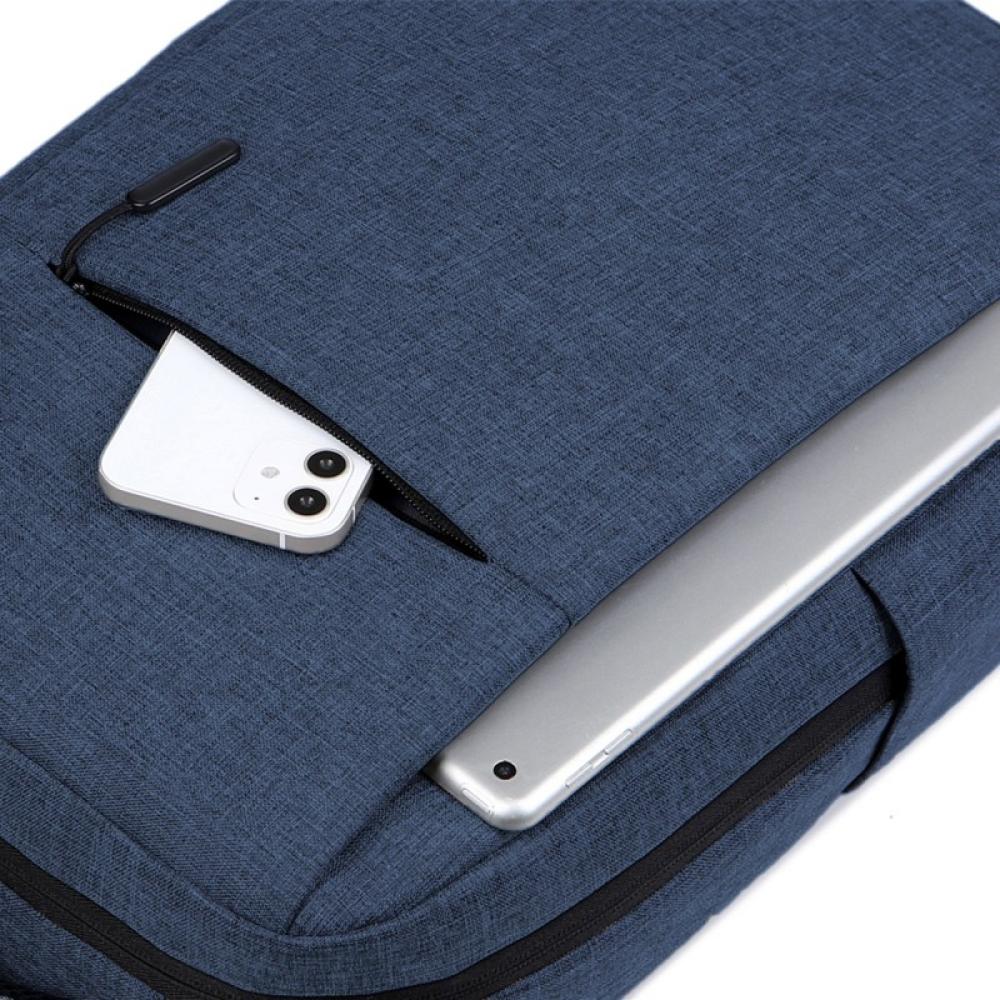 Nilox - Mochila Professional Para Portátil De Hasta 15.6" - Azul