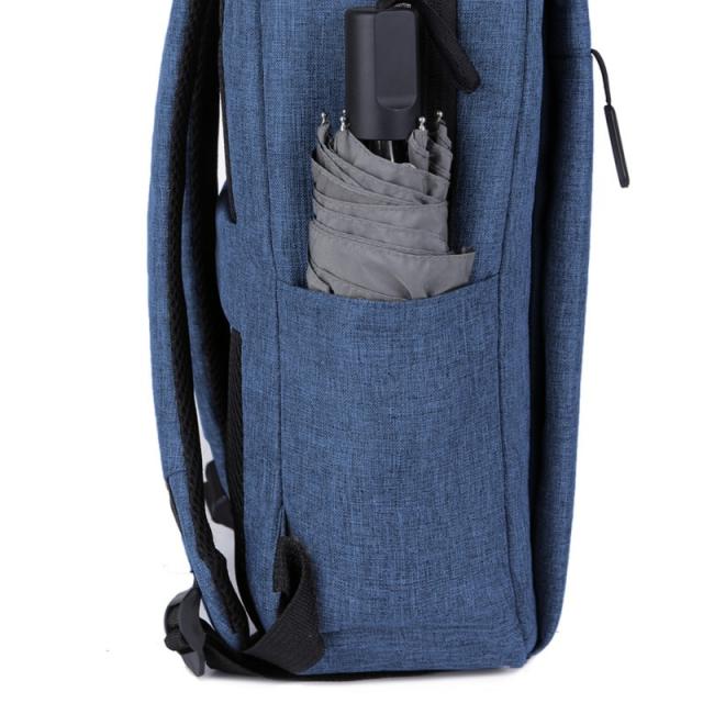 Nilox - Mochila Professional Para Portátil De Hasta 15.6" - Azul