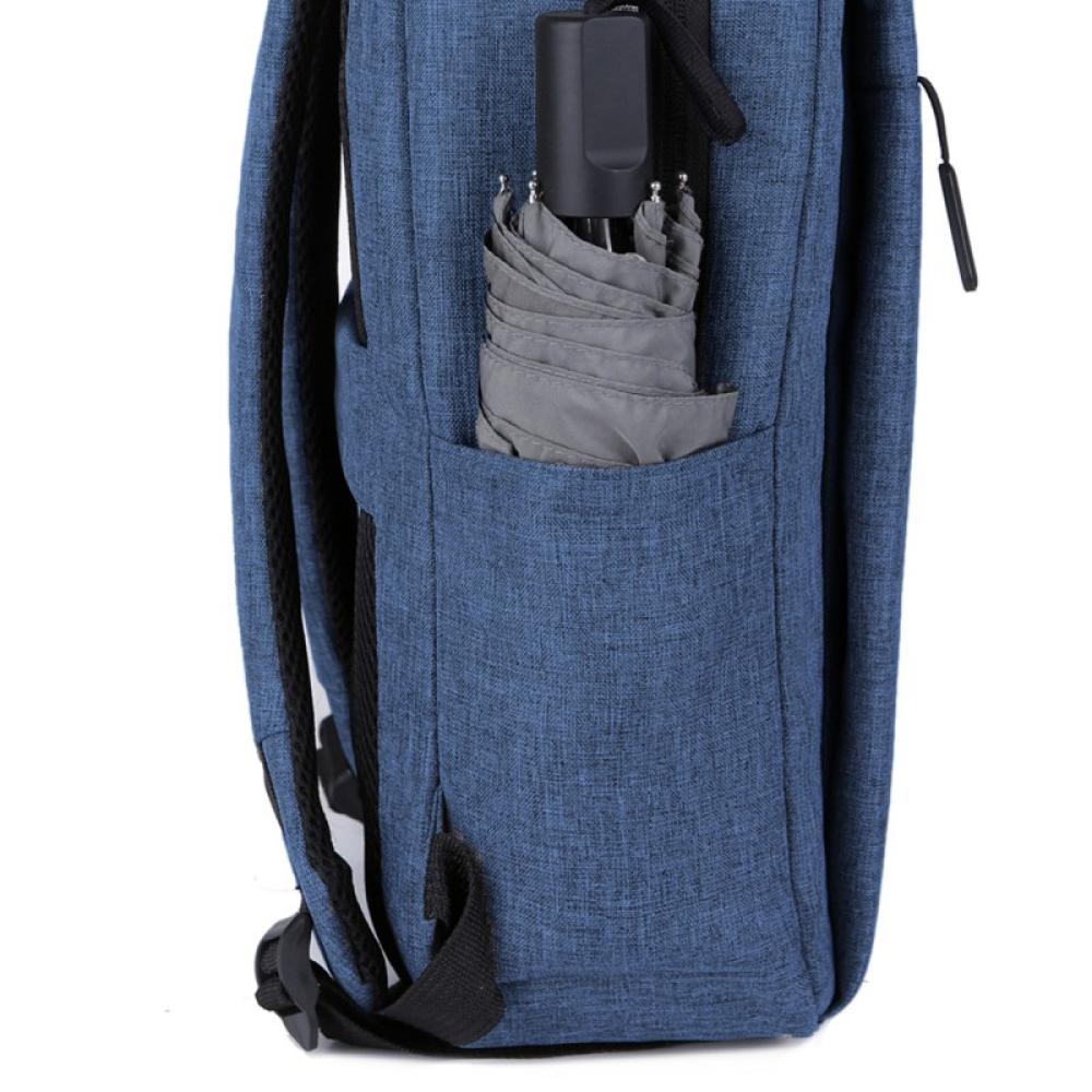 Nilox - Mochila Professional Para Portátil De Hasta 15.6" - Azul