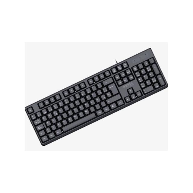 Approx - APPMX205 teclado Hogar USB QWERTY Español Negro