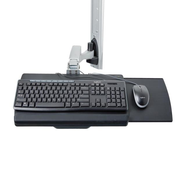 StarTech.com - Estación de Trabajo Soporte de Pared para Monitor VESA de 27 Pulgadas (10kg) con Bracket para CPU / Ordenador y B