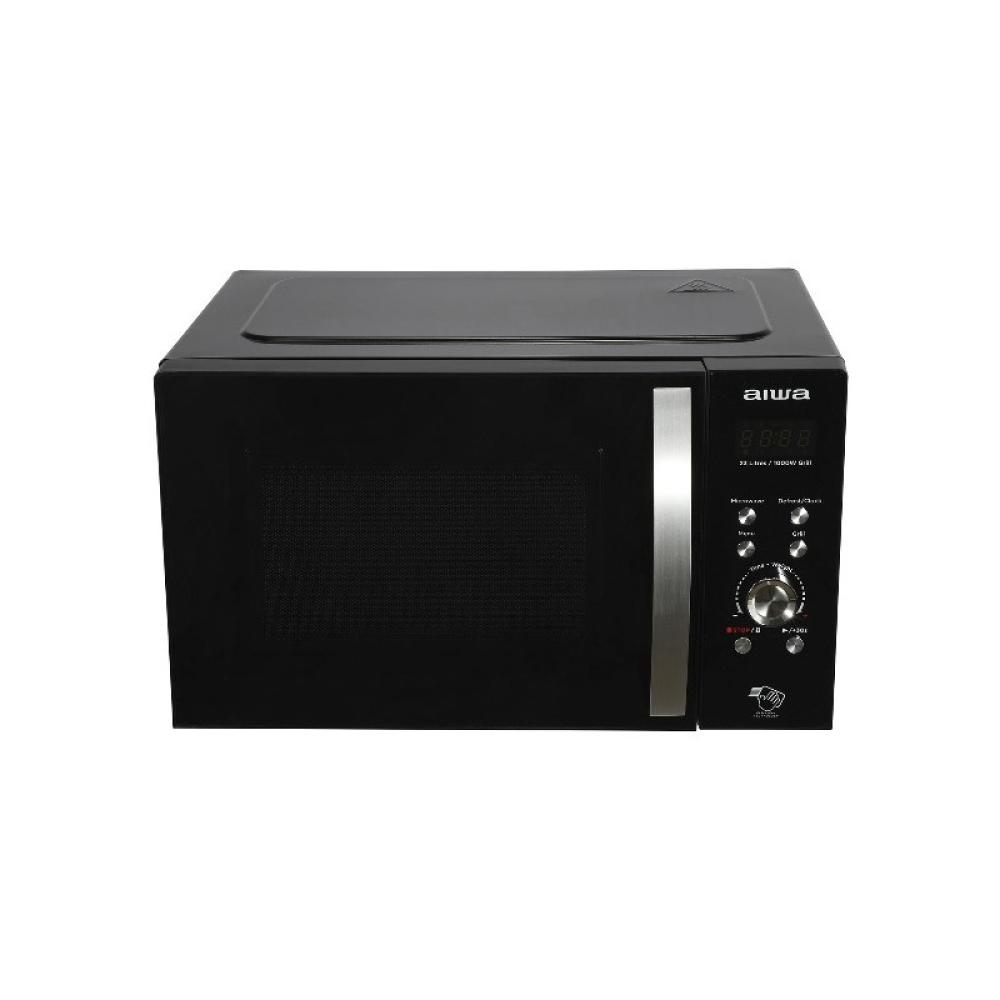 Aiwa - MW-230DG/BK microondas Negro Solo microondas Encimera 23 L 800 W