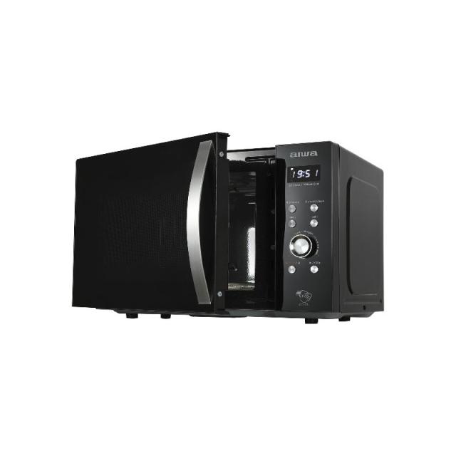 Aiwa - MW-230DG/BK microondas Negro Solo microondas Encimera 23 L 800 W