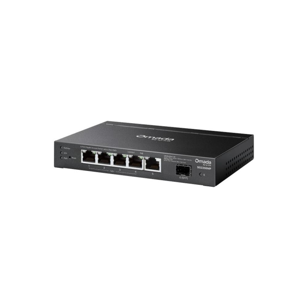 TP-Link - SG2206MP switch L2 Gigabit Ethernet (10/100/1000) Energía sobre Ethernet (PoE)