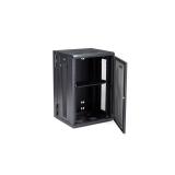 StarTech.com - Armario Rack de Pared para Servidores 18U 19" 4 Columnas y Estante 1U - Rack de Servidores de Montaje en Pared co
