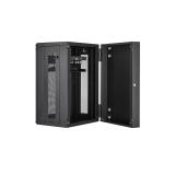 StarTech.com - Armario Rack de Pared para Servidores 18U 19" 4 Columnas y Estante 1U - Rack de Servidores de Montaje en Pared co