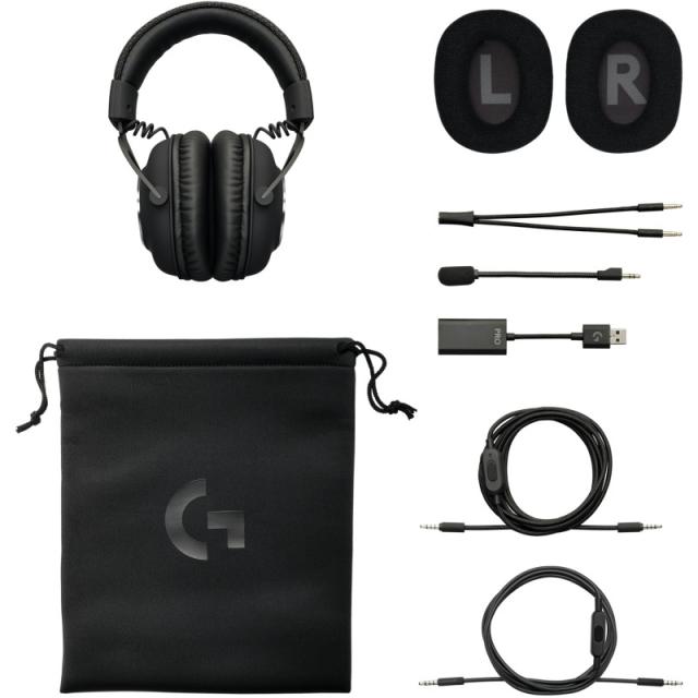 Logitech G - 981-000818 auricular y casco Auriculares Alámbrico Diadema Juego Negro