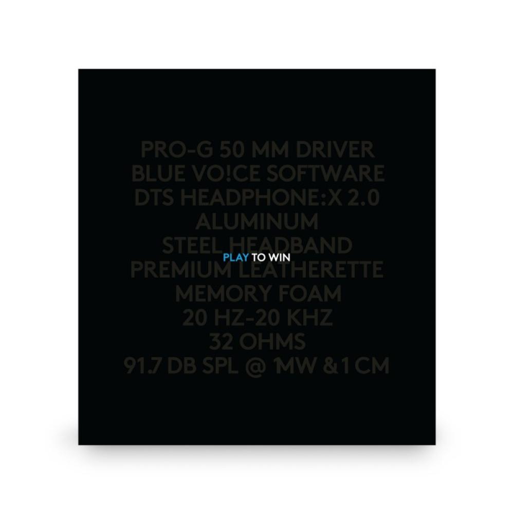 Logitech G - 981-000818 auricular y casco Auriculares Alámbrico Diadema Juego Negro