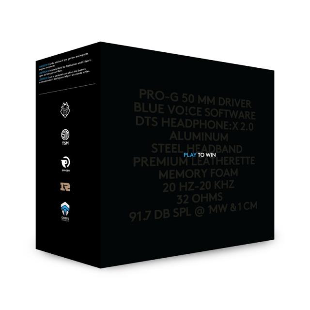 Logitech G - 981-000818 auricular y casco Auriculares Alámbrico Diadema Juego Negro