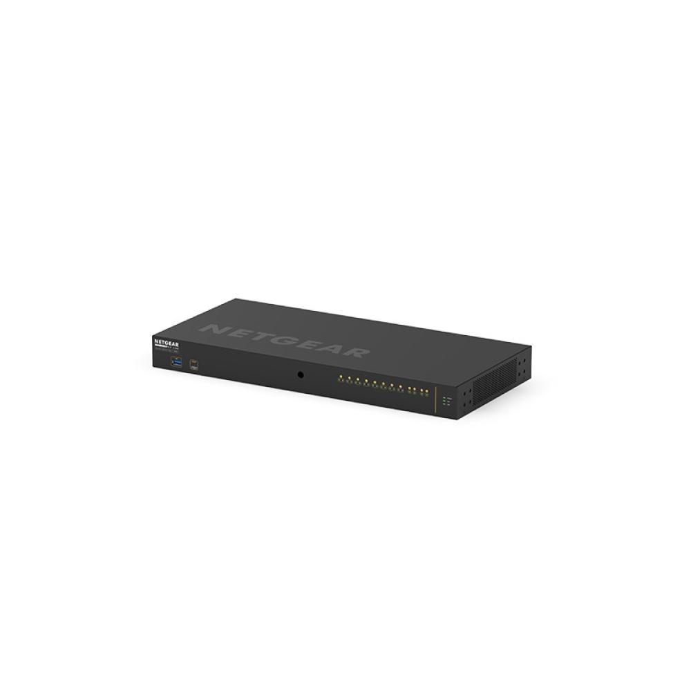 NETGEAR - M4250-10G2XF-PoE+ Gestionado L2/L3 Gigabit Ethernet (10/100/1000) Energía sobre Ethernet (PoE) 1U Negro
