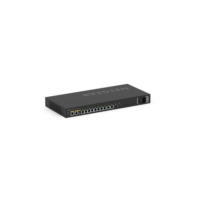 NETGEAR - M4250-10G2XF-PoE+ Gestionado L2/L3 Gigabit Ethernet (10/100/1000) Energía sobre Ethernet (PoE) 1U Negro