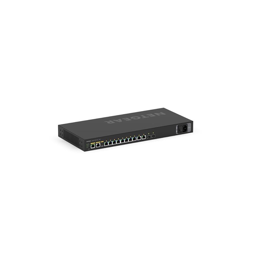 NETGEAR - M4250-10G2XF-PoE+ Gestionado L2/L3 Gigabit Ethernet (10/100/1000) Energía sobre Ethernet (PoE) 1U Negro