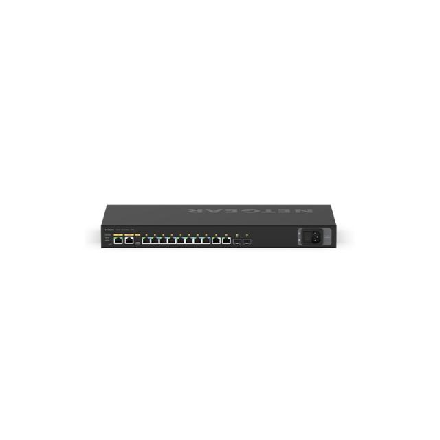 NETGEAR - M4250-10G2XF-PoE+ Gestionado L2/L3 Gigabit Ethernet (10/100/1000) Energía sobre Ethernet (PoE) 1U Negro