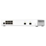 QNAP - QSW-M2108-2S switch Gestionado L2 2.5G Ethernet (100/1000/2500) Gris