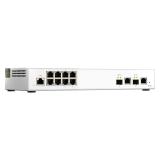 QNAP - QSW-M2108R-2C switch Gestionado L2 2.5G Ethernet (100/1000/2500) Energía sobre Ethernet (PoE) Negro