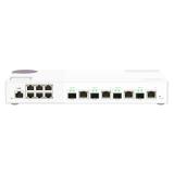 QNAP - QSW-M2106-4C switch Gestionado L2 2.5G Ethernet (100/1000/2500) Blanco