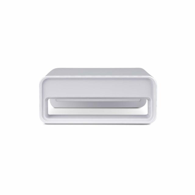 StarTech.com - Soporte Elevador Ergonómico para Portátil o Monitor de Sobremesa - 15kg de Capacidad - 9cm de Altura Fija - Plata