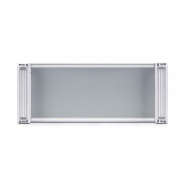 StarTech.com - Soporte Elevador Ergonómico para Portátil o Monitor de Sobremesa - 15kg de Capacidad - 9cm de Altura Fija - Plata