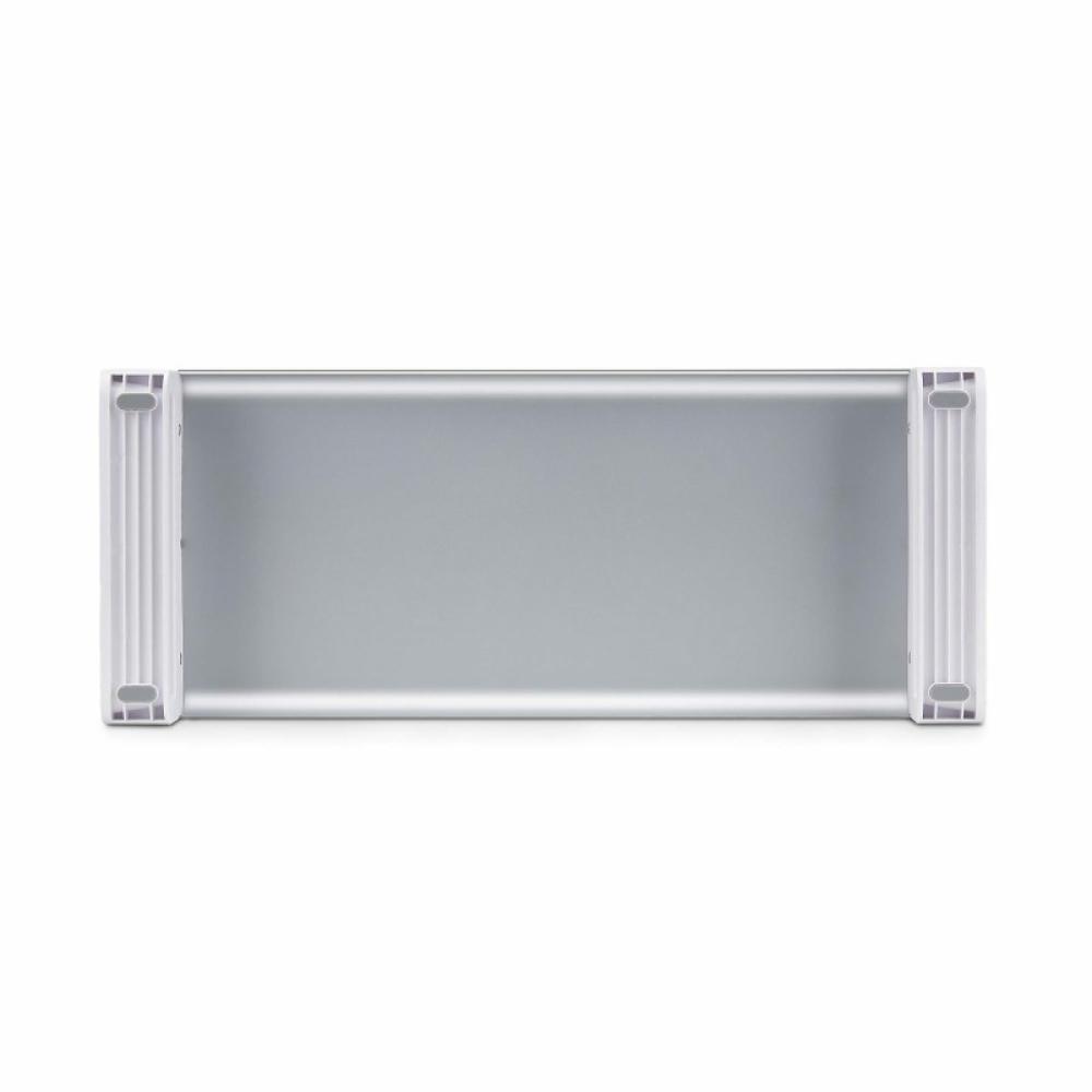 StarTech.com - Soporte Elevador Ergonómico para Portátil o Monitor de Sobremesa - 15kg de Capacidad - 9cm de Altura Fija - Plata