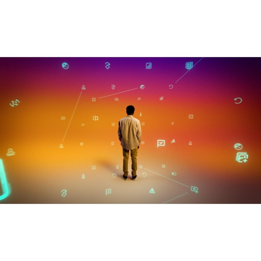 Logitech - MX Creative Console, keypad programable con 9 teclas LCD personalizables y dial de control para diseño g - 920-012931