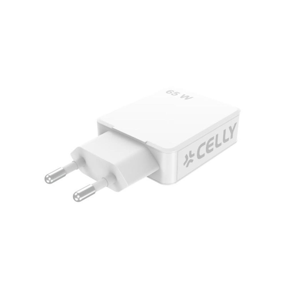 Celly - SLIMTC2C65WWH cargador de dispositivo móvil