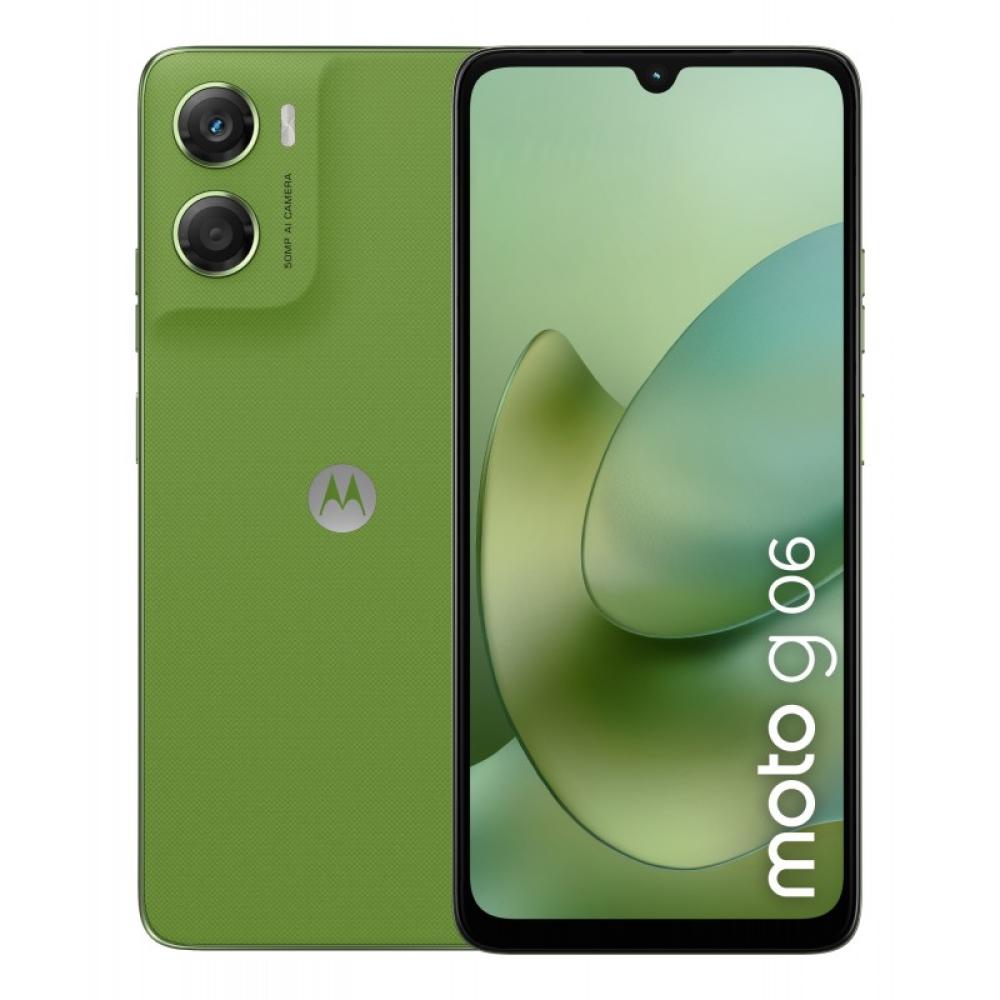 Motorola - moto g06 17,5 cm (6.88") SIM doble Android 15 4G USB Tipo C 4 GB 64 GB 5200 mAh Verde