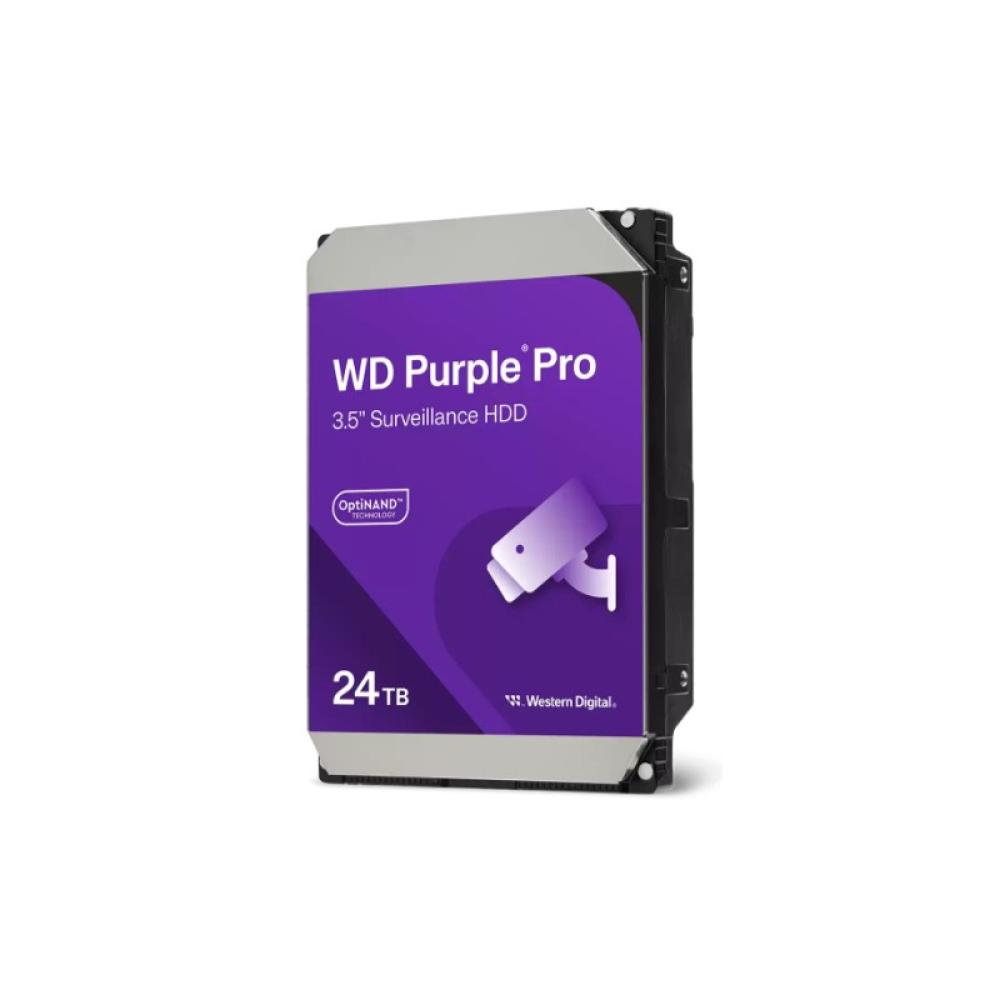 Western Digital - Purple Pro WD241PURP disco duro interno 24 TB 7200 RPM 512 MB 3.5" SATA