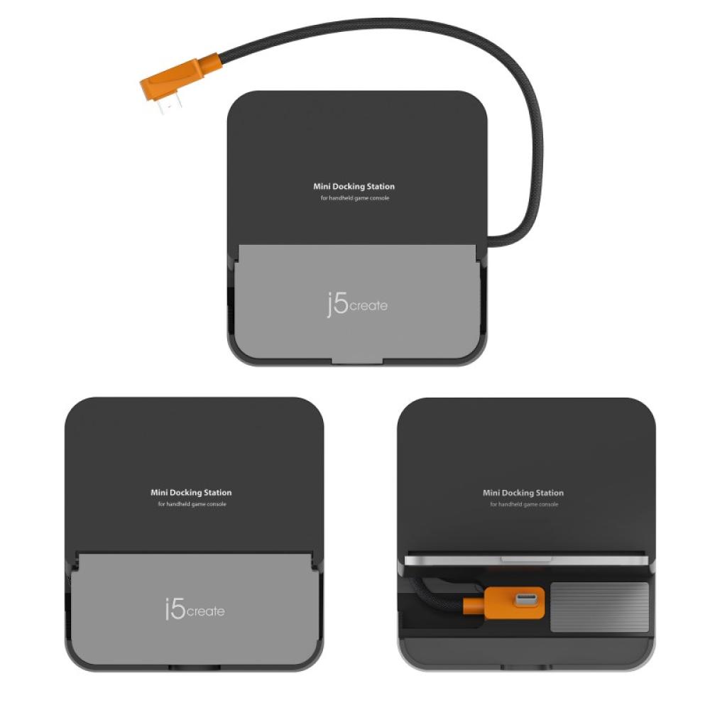 j5create - Omni Side Dock para Nintendo Switch 2™ y Steam Deck™