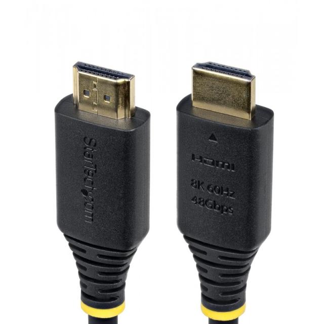 StarTech.com - Cable HDMI de 4m Certificado de Ultra Alta Velocidad - 8K60Hz/4K120Hz - Cable HDMI 2.1 con HDR10+ / eARC - 48Gbps