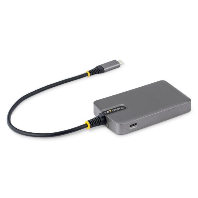 StarTech.com - 5G4AC-USB-C-HUB hub de interfaz USB 3.2 Gen 1 (3.1 Gen 1) Type-C 5000 Mbit/s Gris