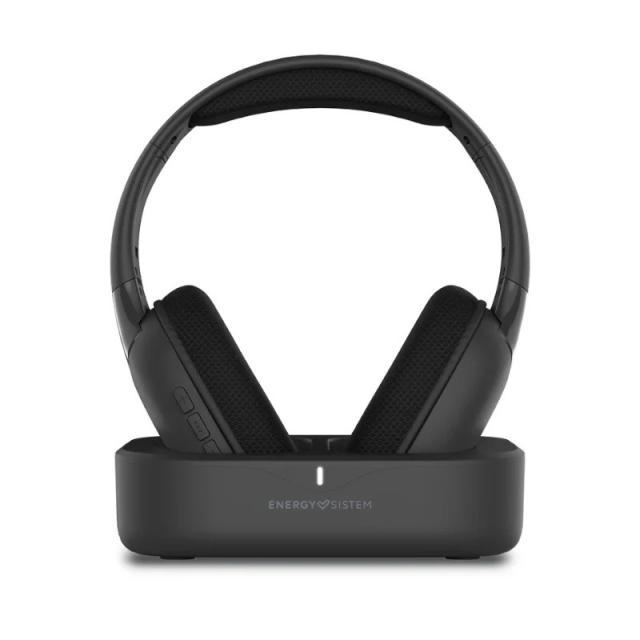 Energy Sistem - SoundReel TV Auriculares Inalámbrico Diadema USB Tipo C Bluetooth Base de carga Negro