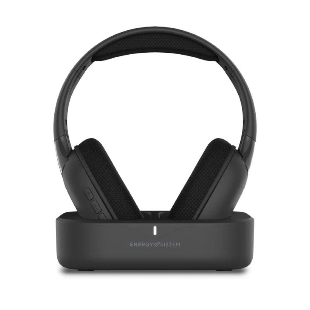 Energy Sistem - SoundReel TV Auriculares Inalámbrico Diadema USB Tipo C Bluetooth Base de carga Negro