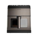 Aiwa - KUMADAI Sencillo 8 L 1800 W Freidora de aire caliente Negro, Acero inoxidable