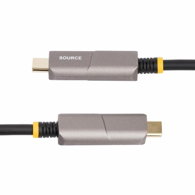 StarTech.com - Cable Activo Óptico USB-C a HDMI 2.0 (AOC) de 9,15m - Conversor Adaptador Unidireccional USB Tipo C a HDMI - 4K60