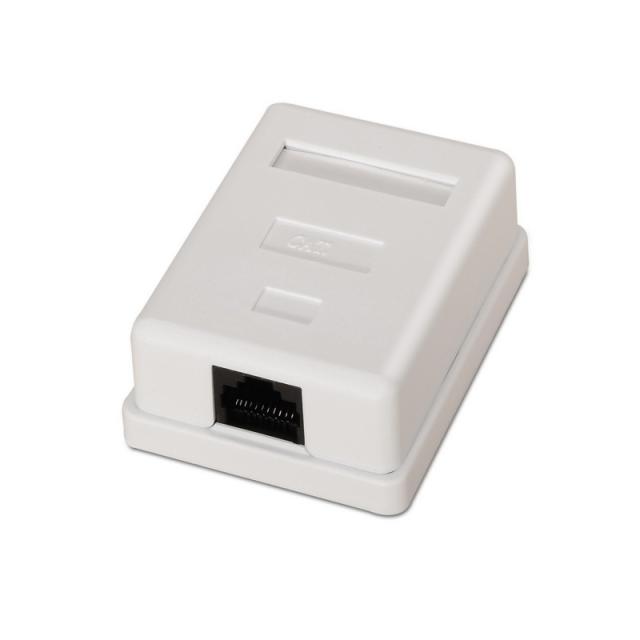 AISENS - A139-0301 caja de conexiones de red Cat6 Blanco