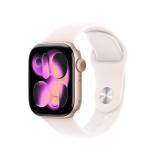 Apple - Watch Series 11 OLED 42 mm Digital 374 x 446 Pixeles Pantalla táctil 5G Oro rosa Wifi GPS (satélite)