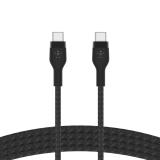 Belkin - BOOST?CHARGE PRO Flex cable USB USB 2.0 3 m USB C Negro